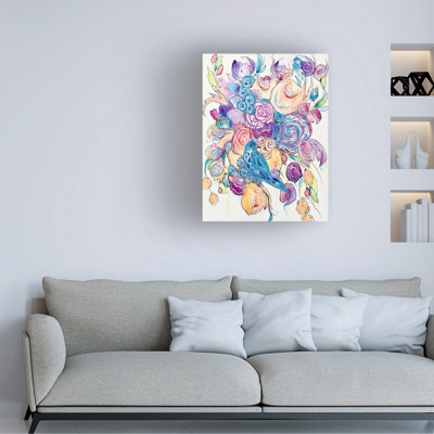 Art mural sur toile tendue - Amy Tieman «Nature’s Poetry 2», décoration murale pour le salon, la chambre à coucher ou le bureau - 14 x 19