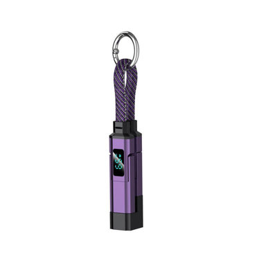 charging cable Portable 4-in-1 Digital Display Keychain Charging Cable