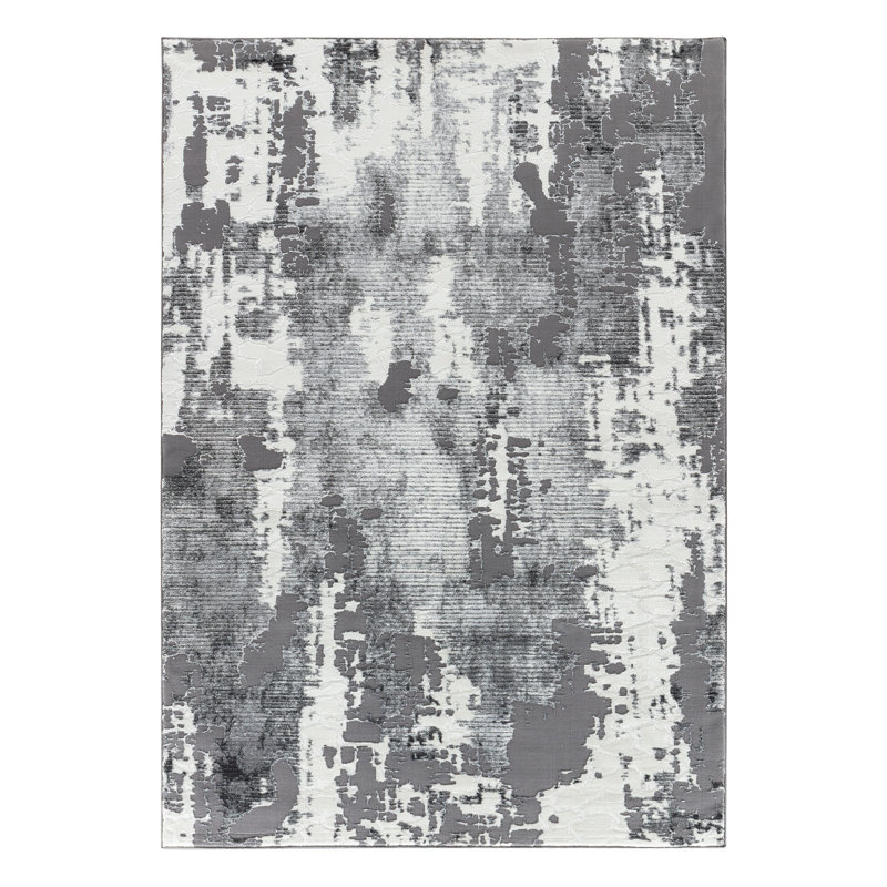Studebaker Washable Abstract Indoor Rug, Rectangle 8'1" x 10'5"