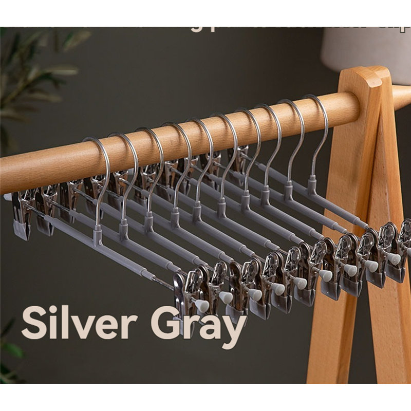 Cintre avec pinces pour pantalons, 10