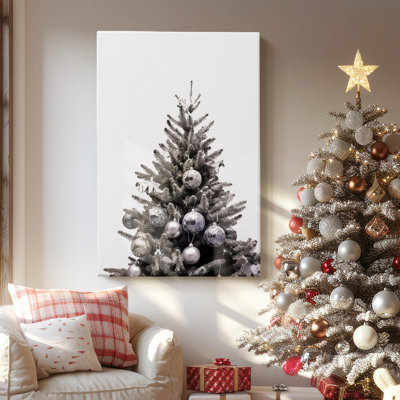 Snowwhite Wreath Blessing-Premium Gallery Wrapped Canvas