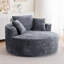 Fauteuil demi-tonneau pivotant Chenille-330589296