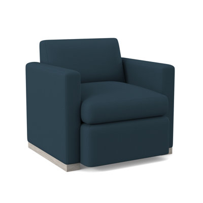 Ledger Upholstered Swivel Accent Chair