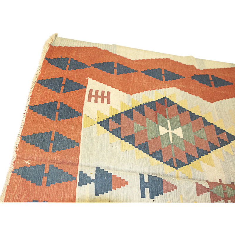 Tapis multicolore de haute qualité noué à la main
