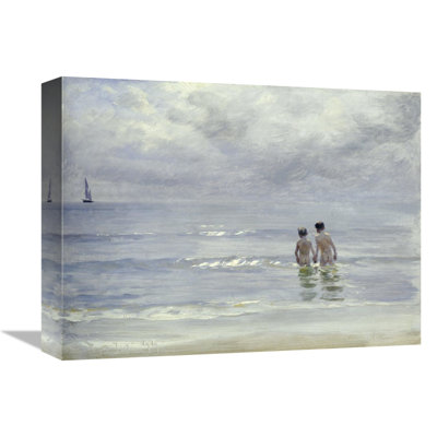 " Boys Bathing On The Beach At Skagen " by Peter Severin Kroyer