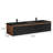 70.55" Wall-Mount Double Bathroom Vanity Base Only