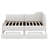 Twin Size L Shaped Daybed With 2 Storage Drawers, Corduroy Upholstered Daybed, Wooden Bed Frame, Corduroy Sofa Bed-760428082