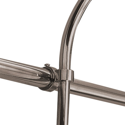 Fasteners/Fittings with Shower Riser Brace and Solid Brass by Strom Living