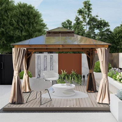 Sinachi 12 Ft. W x 12 Ft. D Aluminum Patio Gazebo