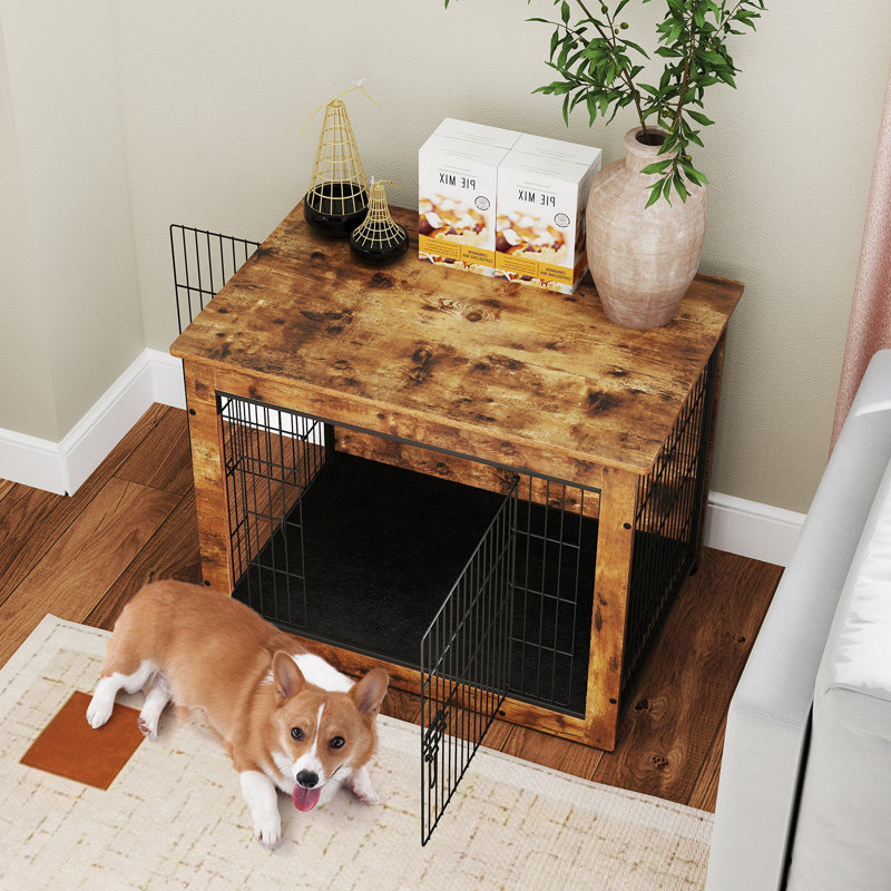 Table d'appoint pour chien 33 po, H 25,5 po x l 33 po x P 22 po