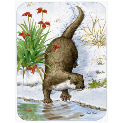Planche à découper en verre à eau caroline Otter