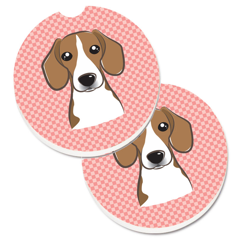 Sous-verre Retriever, Rose, Beagle