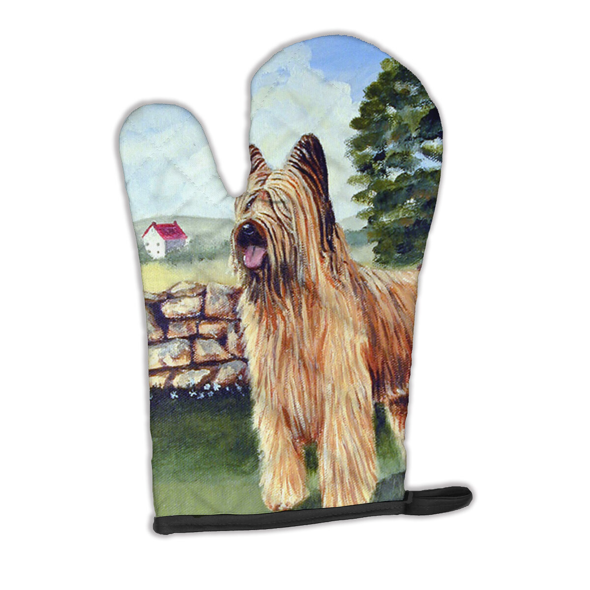 Briard Kitchen Towel & Pot Holder Textile Set