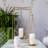 21.5'' H Metal Tabletop Tealight Holder