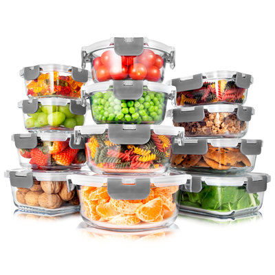 Ensemble de 24 contenants alimentaires Aubriannah