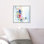 «Mi Alegria Floral Waterfall Modern Blue» par Oliver Gal