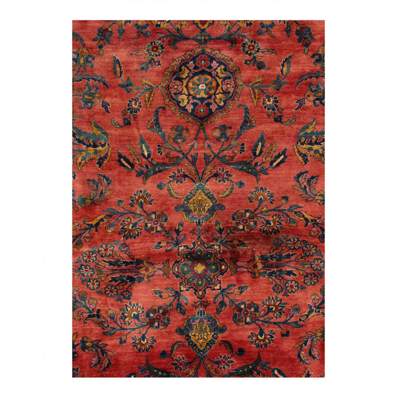 Red Persian Antique Kashan 12' X 20'8"