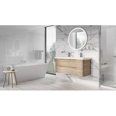 Stanhope 1200mm Double Bathroom Vanity with Integrated Polyglomerate Basin