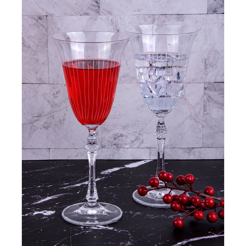 Ensemble de 6 verres à vin Venus