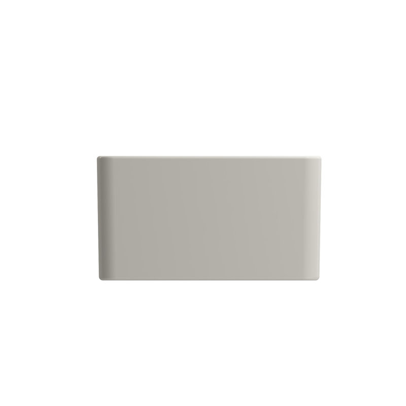 30 in. L Farmhouse Kitchen Sink, Biscuit