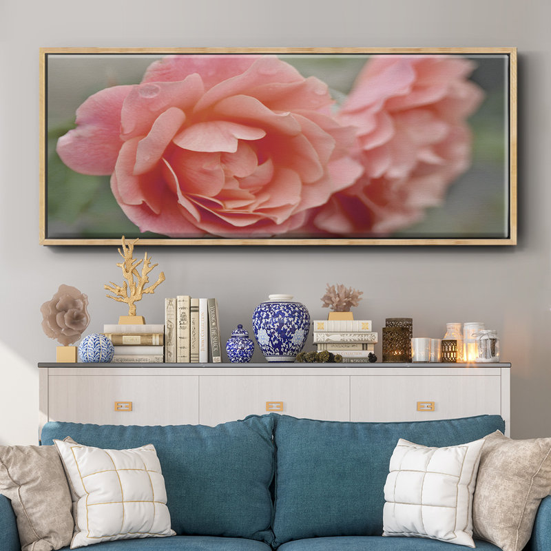 Cottage Climber- Framed Canvas