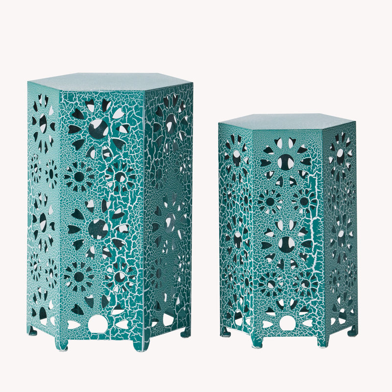 ELIANA SIDE TABLE, Teal