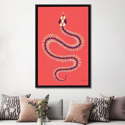 Strickler Melon Snake Skeleton
