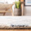 Tapis bleu / beige en laine / coton touffeté à la main Milladore Precious-51126997