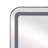 Rectangle Medicine Cabinet Mirror Bathroom Mirror with Storage Wall Mounted Medicine Mirror Cabinet with LED,Sliver-836079441