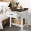 Idealhouse Side Table with Storage