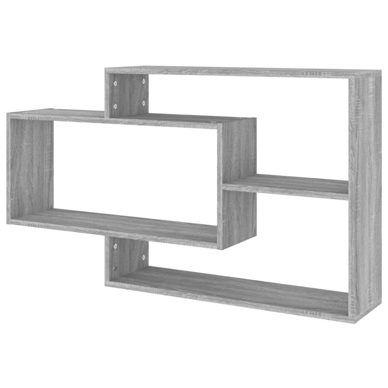 Wall Shelf 104x20x58.5 cm Engineered Wood, Grey