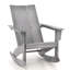 Chaise Adirondack berçante en plastique Kedus