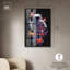 «Deep Space Fishes II», reproduction d'art par un astronaute par Art Remedy, cadre noir, 31 x 46-1196295505-1196295517