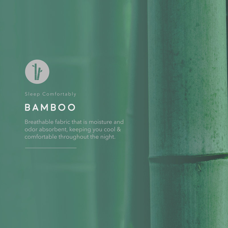 Bamboo Spandex Pillow Protector, Queen