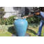 36 po. Lavabo rond en plastique noir 35 gallons 