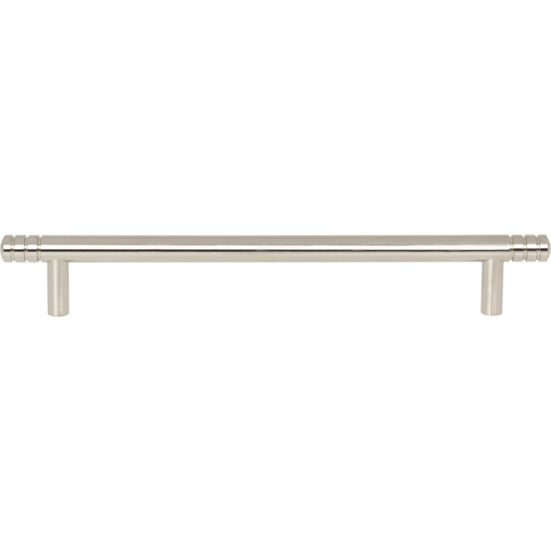 Griffith 12" Center to Center Bar/Handle Pull, 7 9/16", Polished Nickel