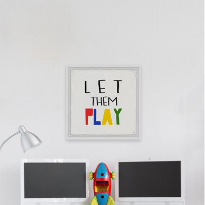 Malena Let Them Play Framed Print