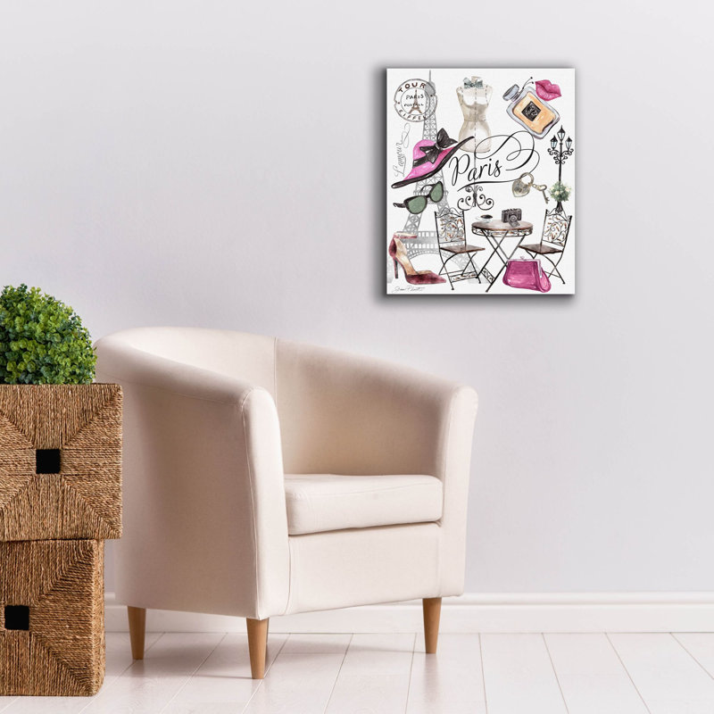 «Paris Lamour» par Jean Plout, art mural sur toile, 20 po x 24 po, 20 po x 24 po