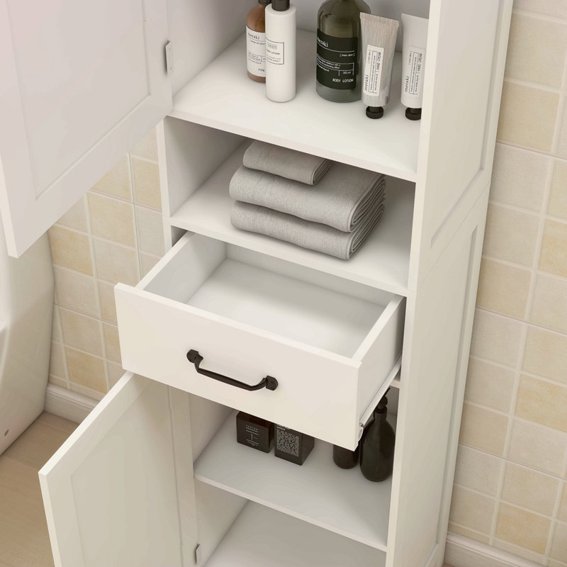 Armoire sur pied à porte étroite