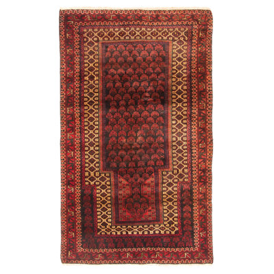 Teimani Brown Rug 2'9" x 4'8"