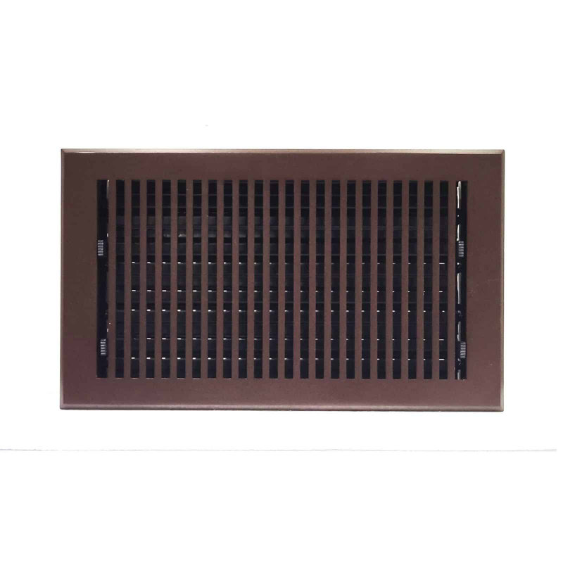 Couvercle de ventilation standard en fonte d'aluminium, Noir, H 8 po x l 14 po x P 16 po