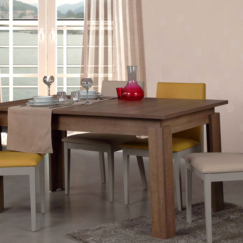 Abderdeen Extendable Dining Table, Brown