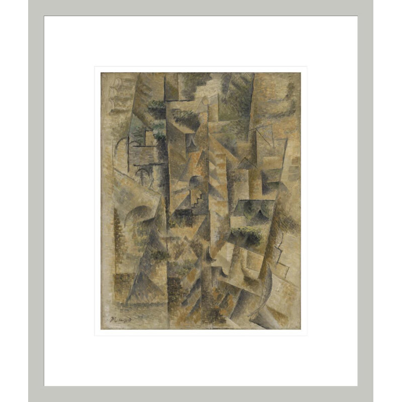 «Landscape at Céret» par Pablo Picasso, H 16,02 po x l 13,75 po
