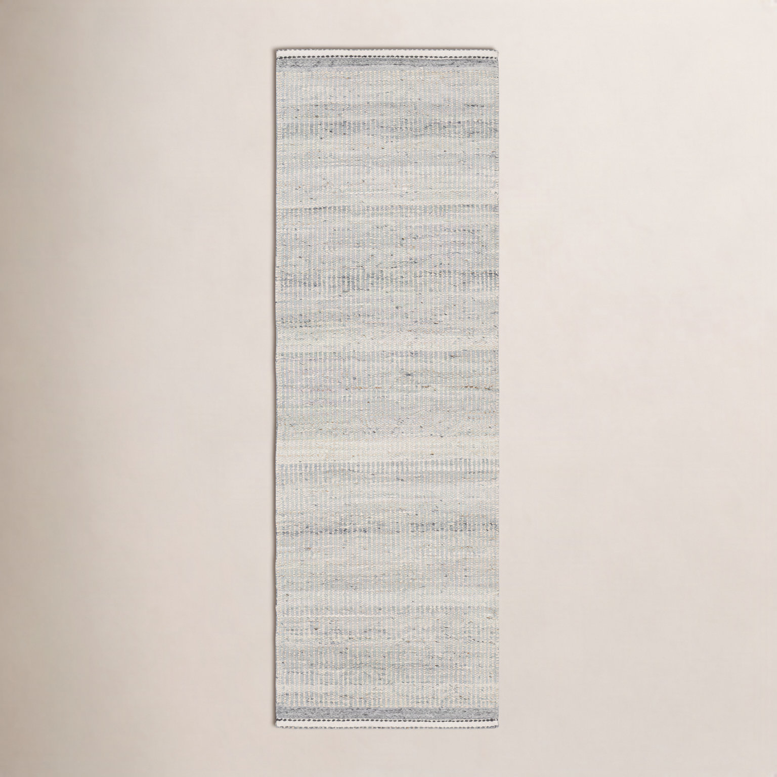 Lessie Hand-Woven Striped Jute Rug, Runner 2'6" x 8'