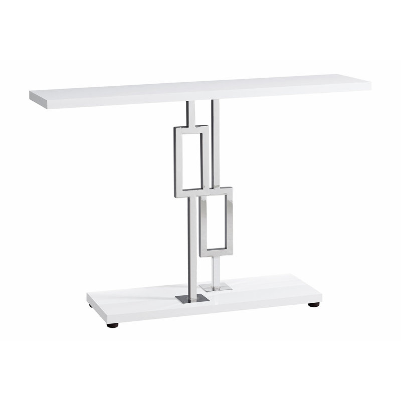 Console polyvalente contemporaine pour le couloir, l'entrée, le salon, la chambre à coucher, idéale pour les petits espaces modernes
