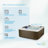 Aqualife Select Series® 6-Person 100-Jet Acrylic Lounger Hot Tub With Ozonator And Steps