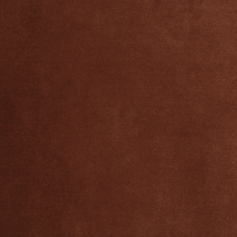 Chaise Macleod, Velours cognac, Naturel