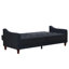 Small Double 207cm Velvet Futon Sofa-73566528