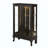 Curio Cabinet With Tempered Glass Doors, Lighted Display Cabinet With Mirrored Back Panel & Adjustable Shelves Perfect For Home Or Office (Light Bulb Included)-1563057929