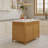 Kennedy Kathryne 48"  Kitchen Island with White Quartz Countertop-120090250
